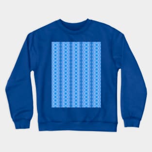 Complex Blue Stripes Crewneck Sweatshirt